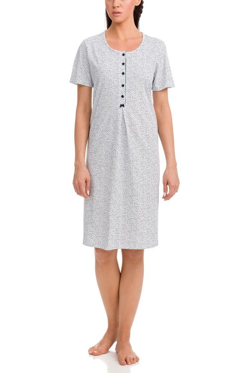 Women’s Polka Dot Nightgown - Image 1