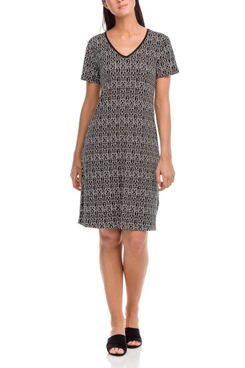 Printed Dress Plus Size - Image 1