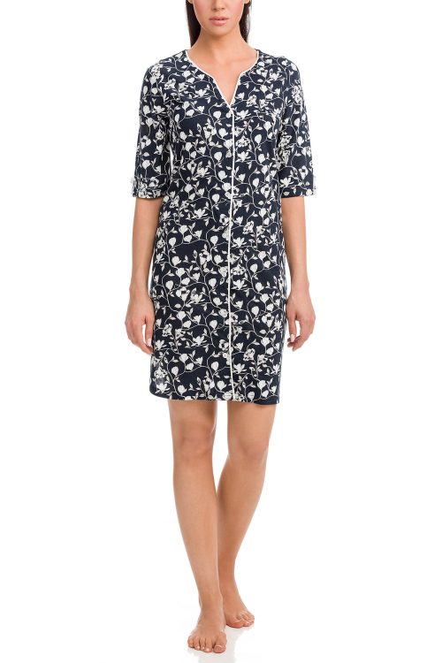 Women’s Buttoned Nightshirt - Image 1