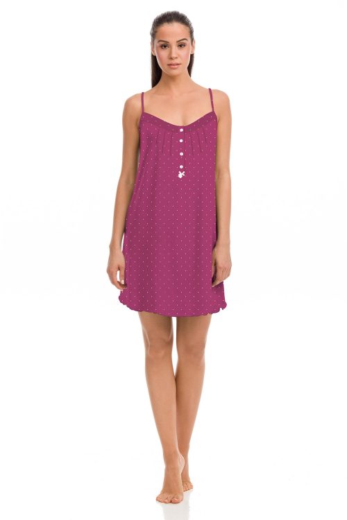 Nighty with Button Placket - Image 1