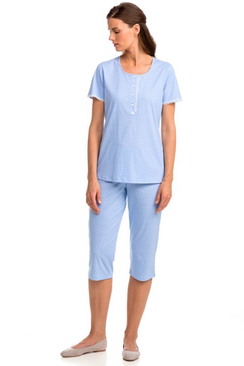 Women’s Pyjamas with Button Placket - Image 1