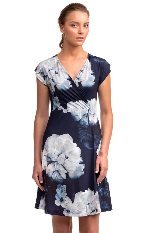 Флорална рокля за увиване - Image 2