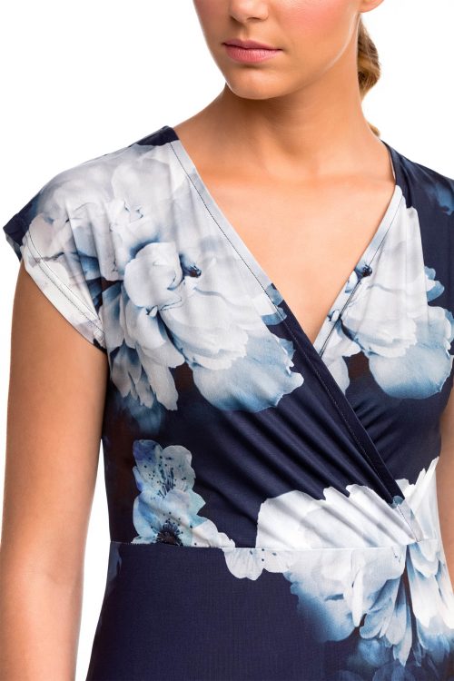 Флорална рокля за увиване - Image 3