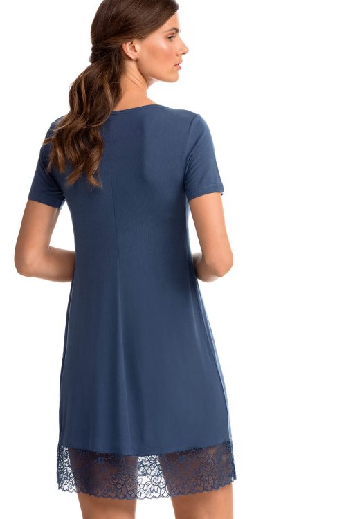 Nursing Nightgown with Lace Details - Image 5