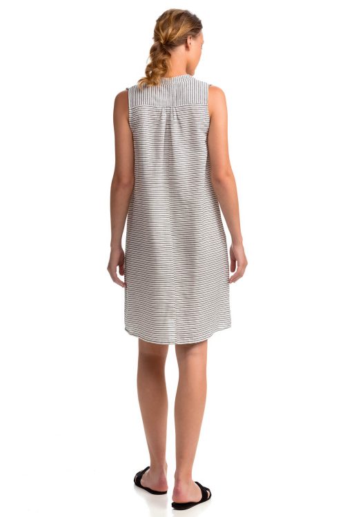 Sleeveless Striped Dress - Image 4