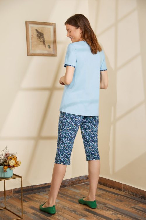 Дамска пижама с къс ръкав - Image 4