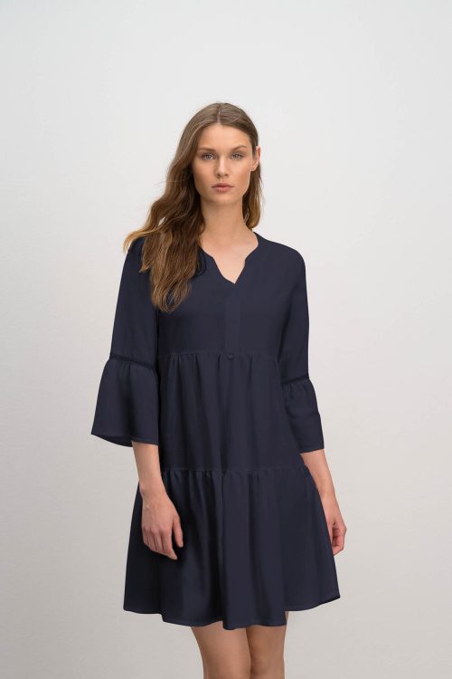 Plain Tunic with Button Placket - Image 6