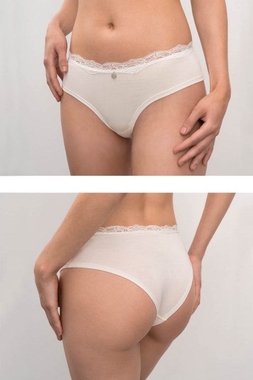 Plain High Waist Brief - Image 1