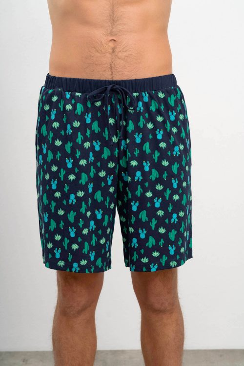 Printed Bermuda pants - Image 1