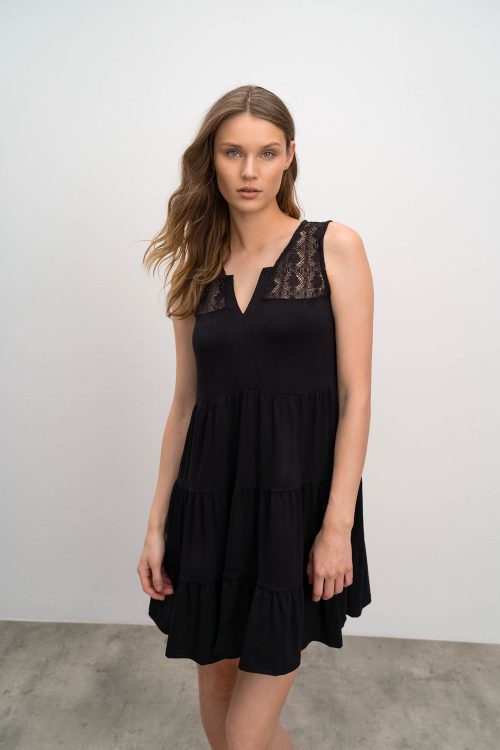 Обикновена рокля без ръкави - Image 2