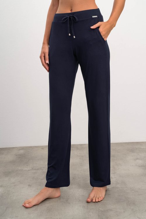 Plain Pants with elastic band - Image 1