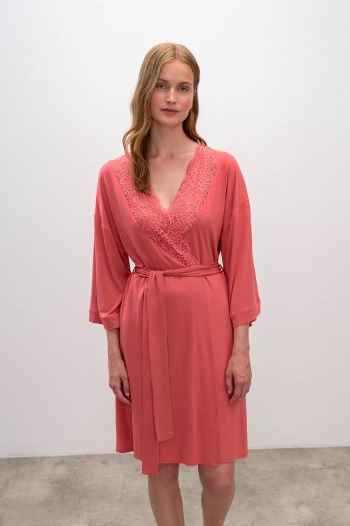 Дамски халат микромодал - Image 1