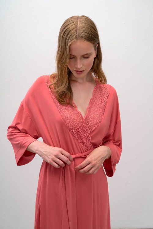 Дамски халат микромодал - Image 2