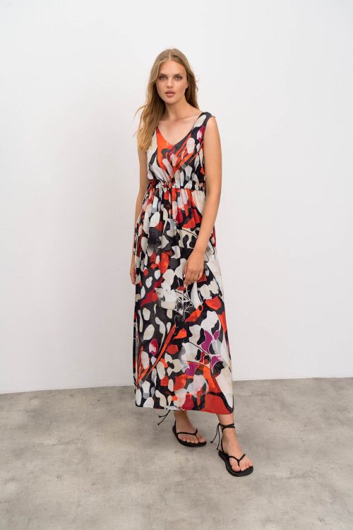Sleeveless Maxi Dress - Image 2