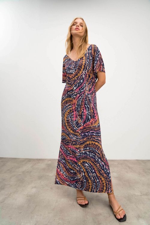 Printed Maxi Dress - Image 2