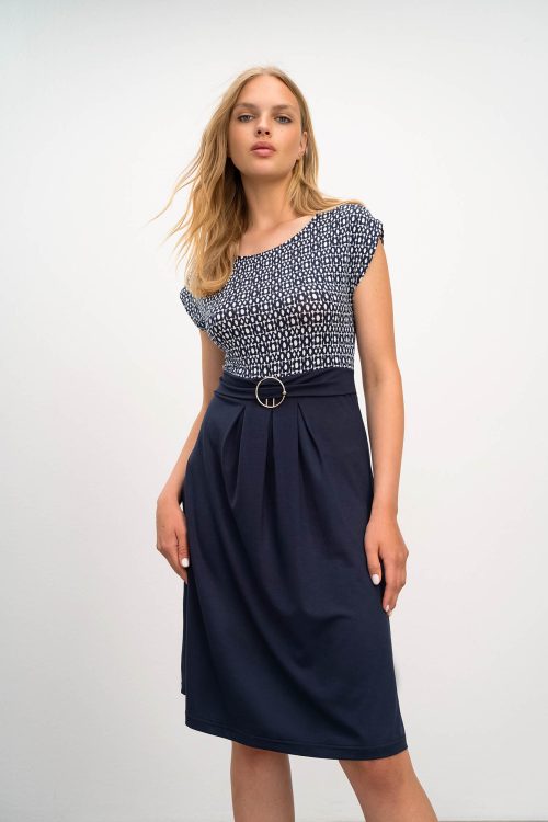 Printed Sleeveless Dress - Image 2
