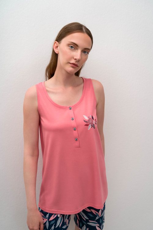 Дамска пижама без ръкави - Image 3