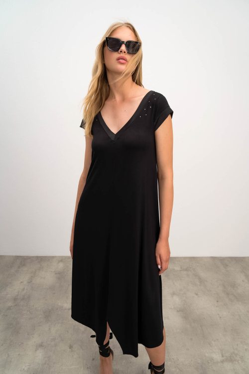 Plain Sleeveless  Dress - Image 3