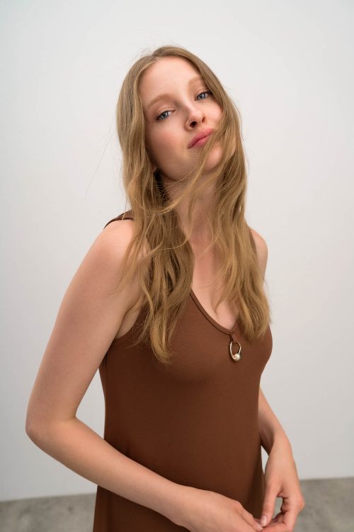 Рокля без ръкави с щампа - Image 6