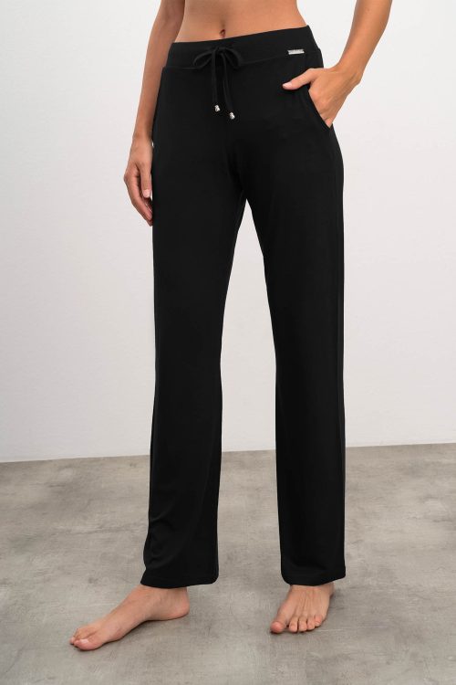 Plain Pants with elastic band - Image 2
