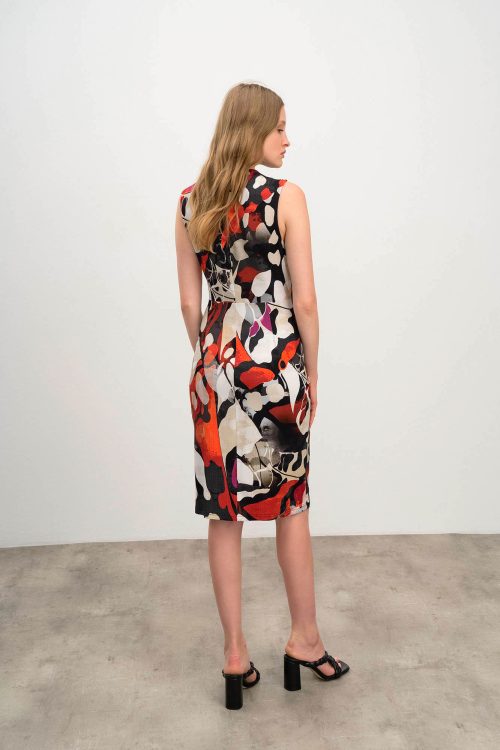 Printed Sleeveless Dress - Image 4