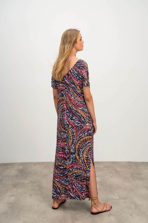 Printed Maxi Dress - Image 5
