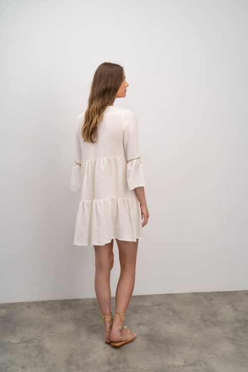 Plain Tunic with Button Placket - Image 5
