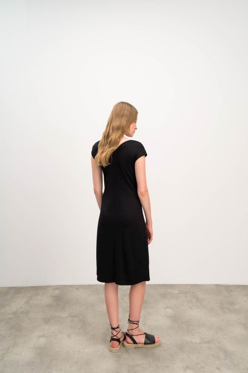 Plain Sleeveless  Dress - Image 5