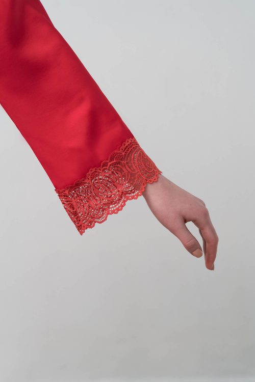 Дамски халат - сатен - Image 8