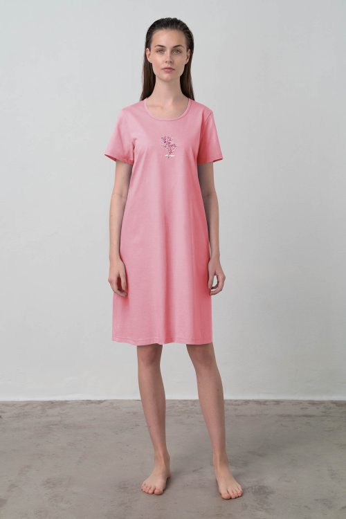 Nightgown with Short Sleeves - Image 3