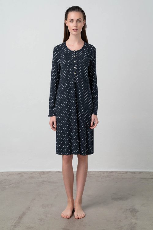Long Sleeve Nightgown - Image 1