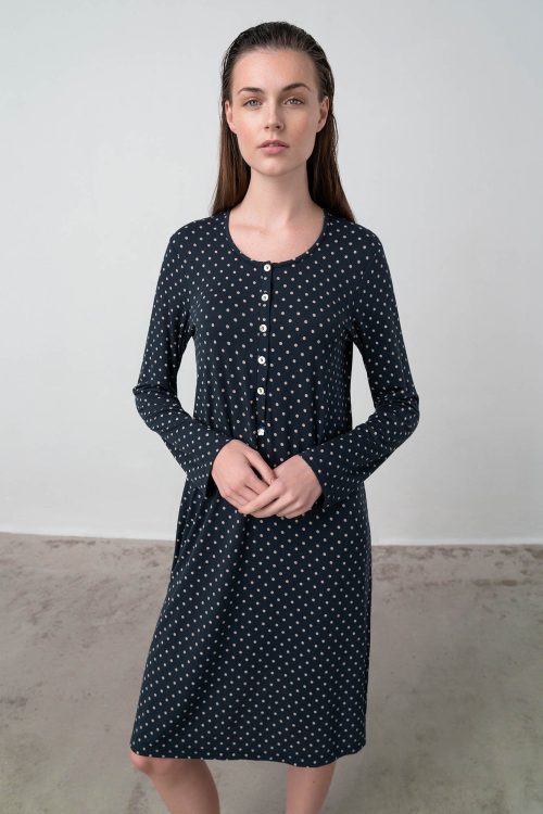 Long Sleeve Nightgown - Image 2