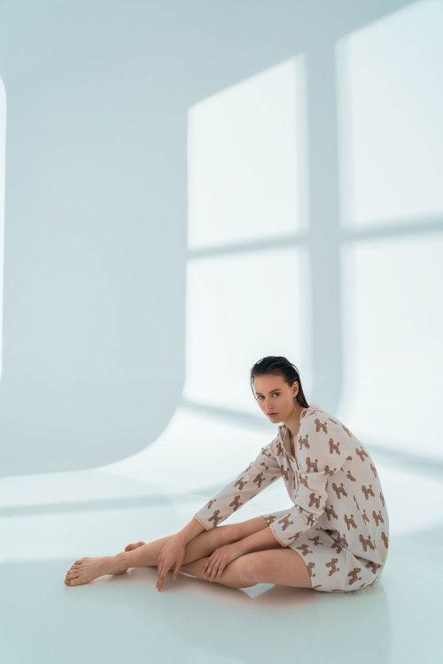 Нощна риза с копчета - Image 8