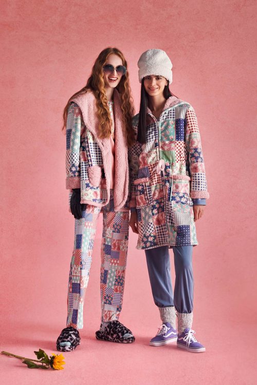 Printed Buttoned Robe - Image 10