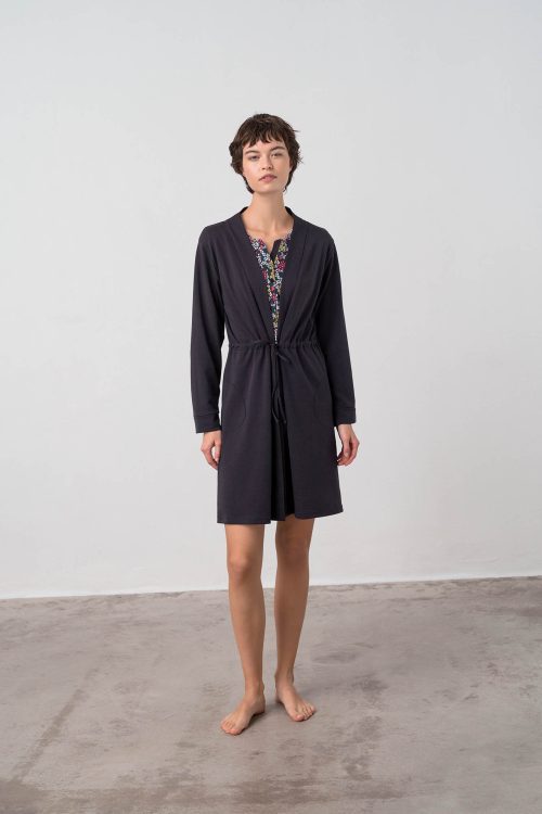 Robe with Long Sleeves - Image 1