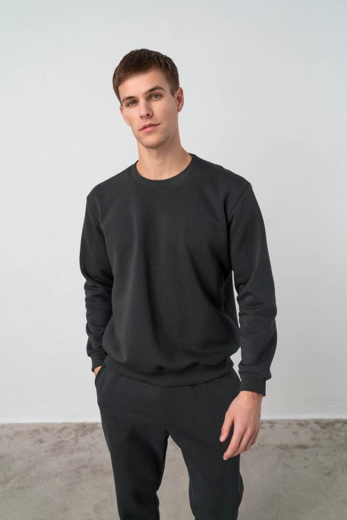 Long Sleeve Plain Blouse - Image 1