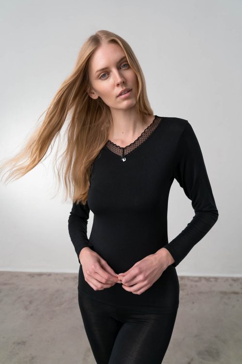 Vest with Long Sleeves - Image 1