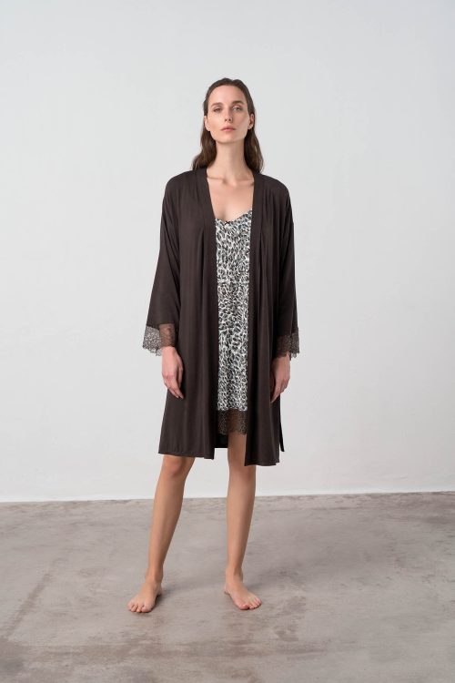 Nighty and Robe Set - Image 1