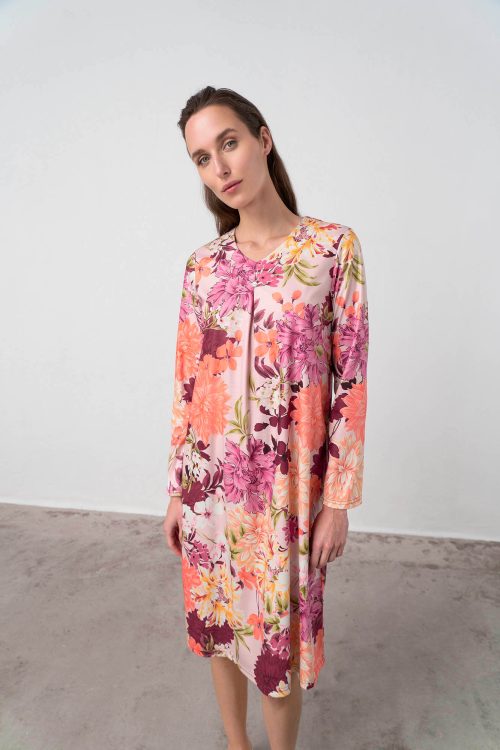 Maxi Floral Nightgown - Image 1