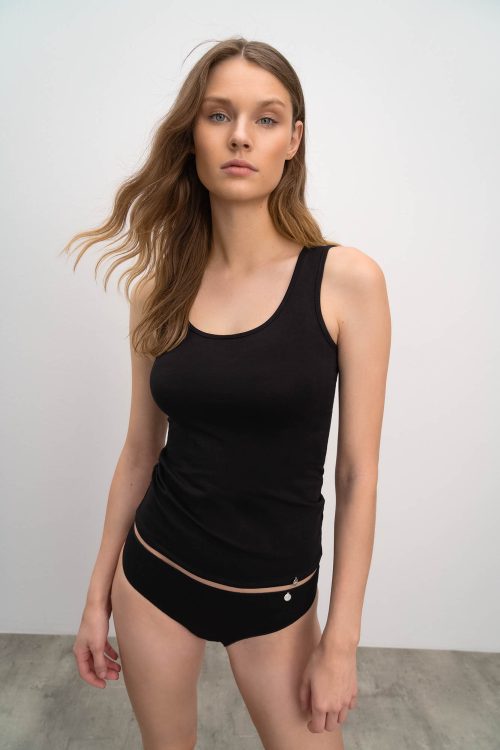 Plain Sleeveless Vest - Image 1