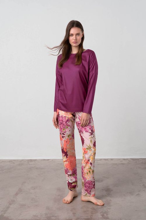 Pyjamas with Floral Pants - Image 1