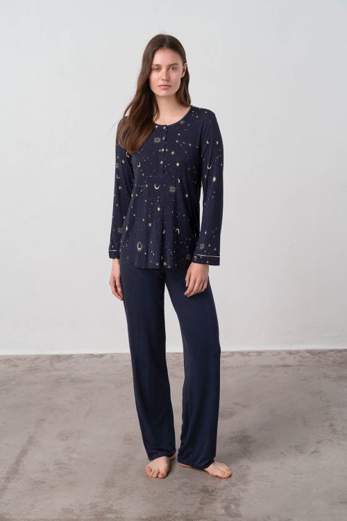 Pyjamas with Plain Pants - Image 1