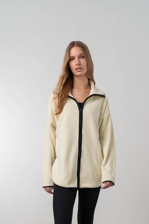 Long Sleeve Zipped Jacket - Image 1