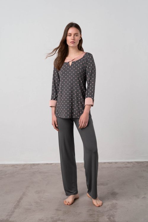 Pyjamas with Plain Pants - Image 1