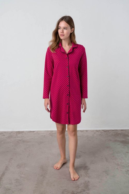Polka Dot Nightgown - Image 1