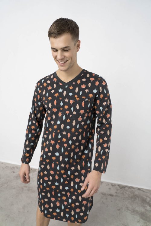Nightgown with Long Sleeves - Image 1
