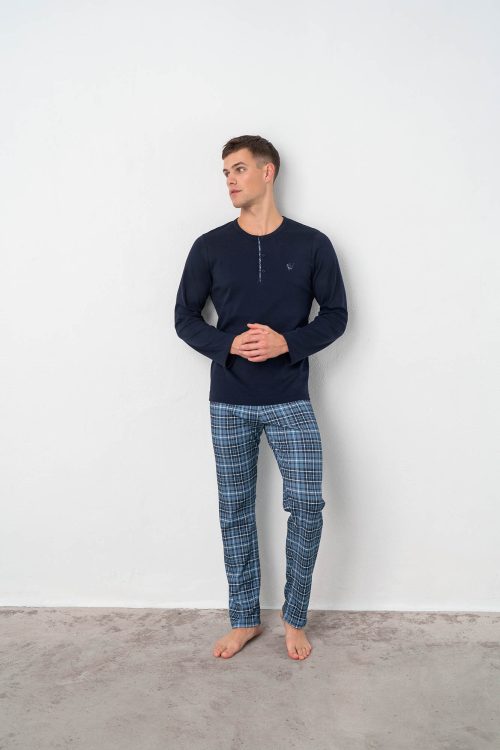 Pyjamas with Button Placket - Image 2