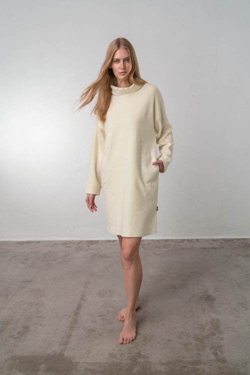 Plain Long Dress - Image 2