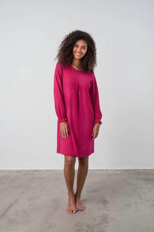Nightgown with Long Sleeves - Image 2