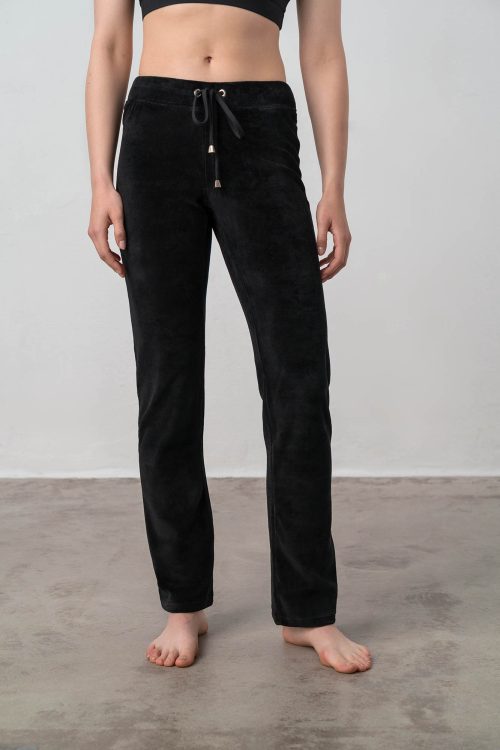 Low Waist Plain Pants - Image 2